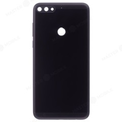 Задняя крышка для Huawei Honor 7C Pro (LND-L30) (черный) (в сборе со стеклом камеры)