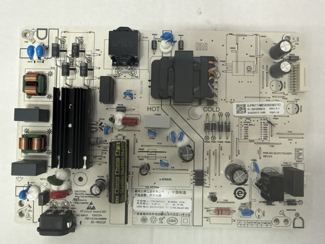 Блок питания SHG6501F-248E 25-DT1772-X2P1 Xiaomi L65MB-ARU ST6451D06-3 Ver.2.3