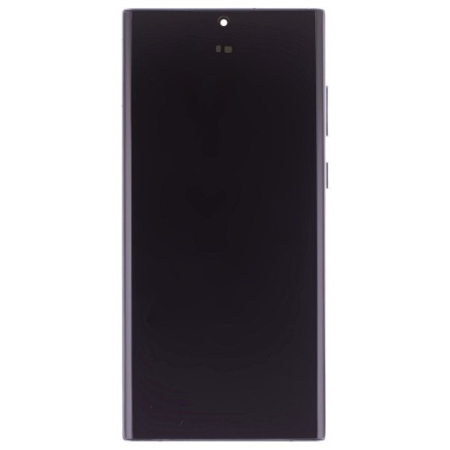 Дисплей для Samsung S908 Galaxy S22 Ultra + тачскрин (зеленый) (в рамке) (OLED) (Full Size)