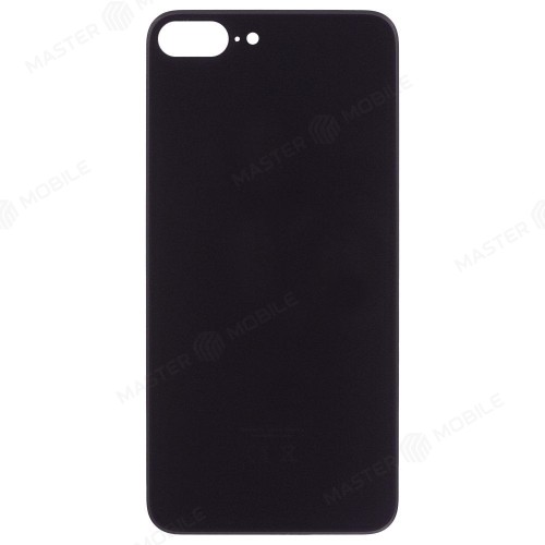 Задняя крышка для Apple iPhone 8 Plus (черный) (с широким отверстием) (Premium)