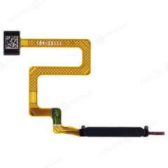 Шлейф для Samsung A226 Galaxy A22 5G/A226 Galaxy A22s 5G с комп. + сканер отпечатка пальца (черный)