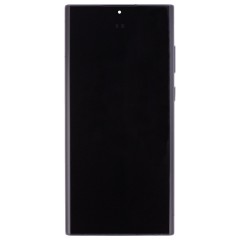 Дисплей для Samsung S908 Galaxy S22 Ultra + тачскрин (черный) (в рамке) (OLED) (Full Size)