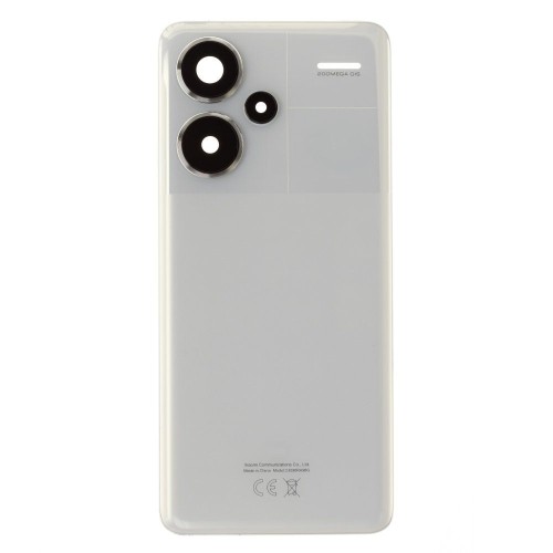Задняя крышка для Xiaomi Redmi Note 13 Pro+ 5G (23090RA98C) (белый) (в сборе со стеклом камеры) (ORIG100)