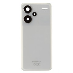 Задняя крышка для Xiaomi Redmi Note 13 Pro+ 5G (23090RA98C) (белый) (в сборе со стеклом камеры) (ORIG100)