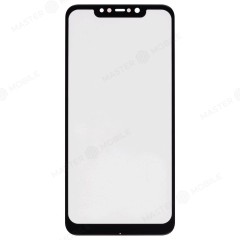 Стекло модуля для Xiaomi Pocophone F1 (M1805E10A) + OCA (черный)