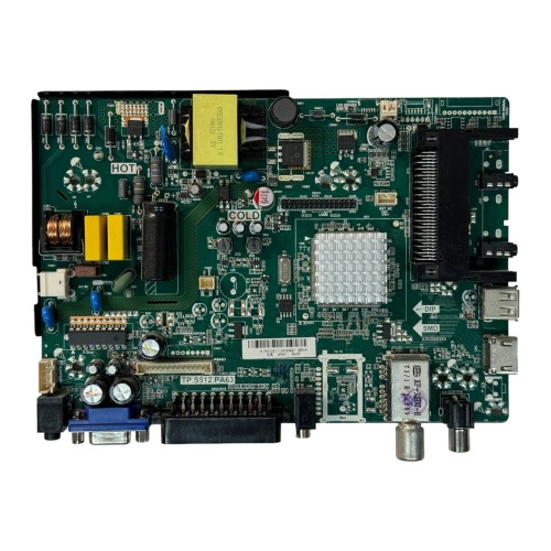 Материнская плата TP.S512.PA63, для телевизора Prestigio PTV24DN02Z_BK_CIS
