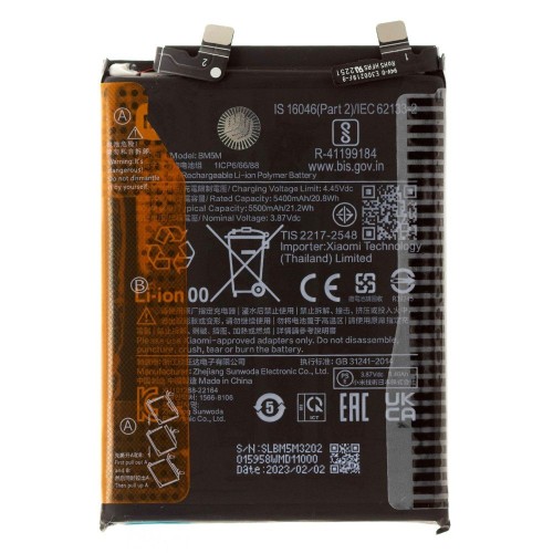 Аккумулятор для Xiaomi Redmi K60 (BM5M) (ORIG100) (SP)