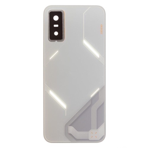 Задняя крышка для Infinix GT 30 (X6876) (серебристый) (в сборе со стеклом камеры)