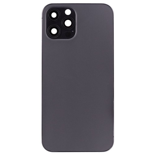 Корпус для Apple iPhone 12 Pro Max (серый) (в сборе) (ORIG100) (Снятый) (возможен дефект ЛКП)