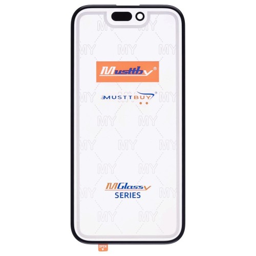 Стекло модуля для Apple iPhone 15 + OCA (Musttby)