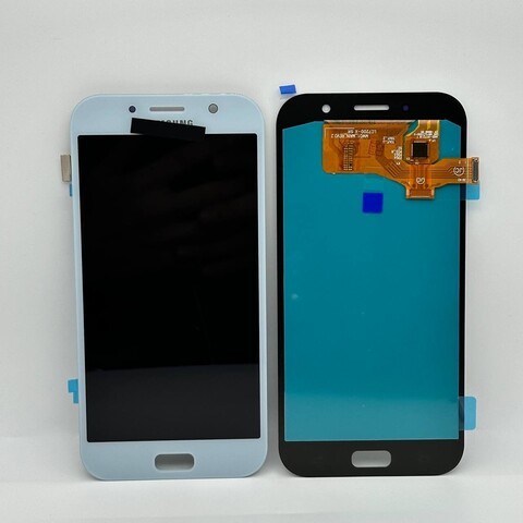 Дисплей Samsung A7 2017 (A720F) Синий OLED