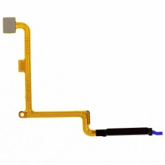 Шлейф для Xiaomi Poco M7 4G (25062PC34G) с комп. + сканер отпечатка пальца (черный)