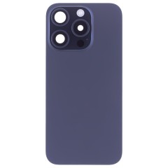 Задняя крышка для Apple iPhone 15 Pro (синий) (в сборе) (ORIG100) (Снятый) (возможен дефект ЛКП)