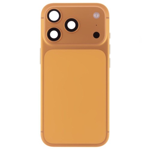 Корпус для Apple iPhone 17 Pro (eSIM) (оранжевый) (в сборе) (ORIG100) (Снятый) (возможен дефект ЛКП)