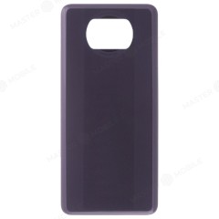 Задняя крышка для Xiaomi Poco X3 / Poco X3 NFC (M2007J20CG) / Poco X3 Pro (M2102J20SG) (серый)