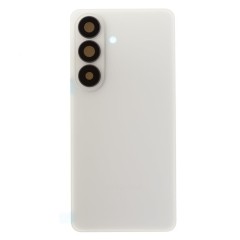 Задняя крышка для Samsung S942 Galaxy S26 (белый) (в сборе со стеклом камеры) (ORIG100)