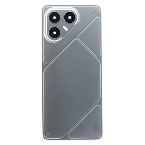 Задняя крышка для Tecno Pova 7 5G (LJ7) (серый) (в сборе со стеклом камеры)