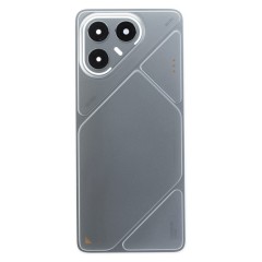 Задняя крышка для Tecno Pova 7 5G (LJ7) (серый) (в сборе со стеклом камеры)