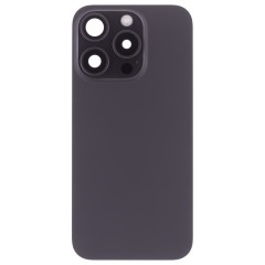 Задняя крышка для Apple iPhone 15 Pro (черный) (в сборе) (ORIG100) (Снятый) (возможен дефект ЛКП)