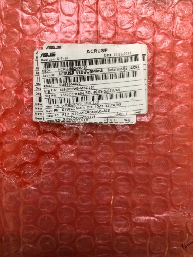 Материнская плата, mb, для ASUS X550CC Rev: 2.0 , i3-3217U, GT720M V2G , 4GB