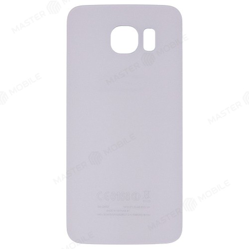 Задняя крышка для Samsung G920 Galaxy S6 (белый)