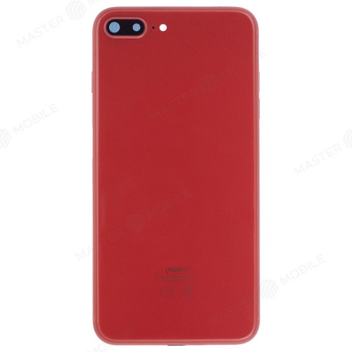 Корпус для Apple iPhone 8 Plus (красный) (Premium)