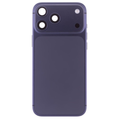 Корпус для Apple iPhone 17 Pro Max (eSIM) (синий) (в сборе) (ORIG100) (Снятый) (возможен дефект ЛКП)