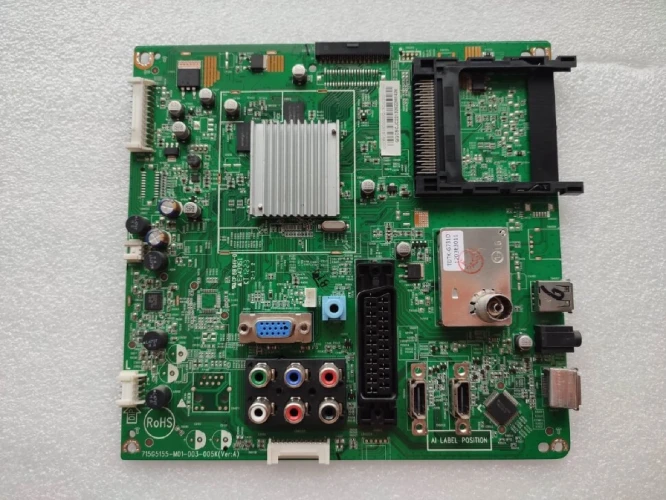 Материнская плата 715G5155-M02-003-005K, для телевизора PHILIPS 32PFL3307H/60