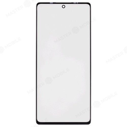 Стекло модуля для Tecno Phantom X2 5G (AD8) + OCA (черный)