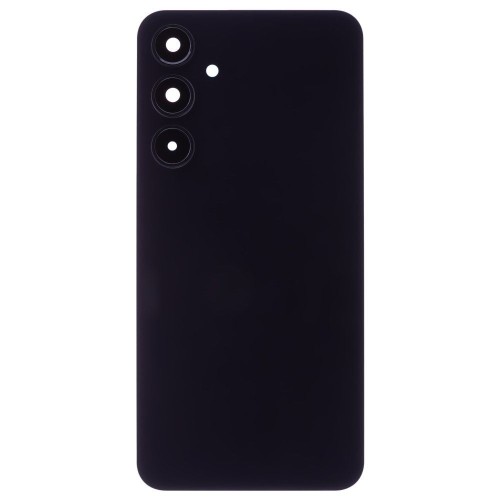 Задняя крышка для Samsung A556 Galaxy A55 5G (черный) (в сборе со стеклом камеры)