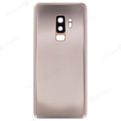 Задняя крышка для Samsung G965 Galaxy S9+ (золотистый) (в сборе со стеклом камеры)