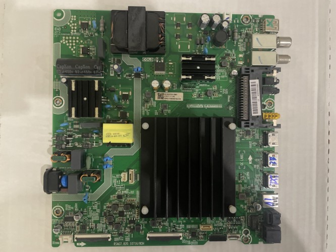 Материнская плата, RSAG7.820.10716/ROH HISENSE 50A6G T500QVN03.7