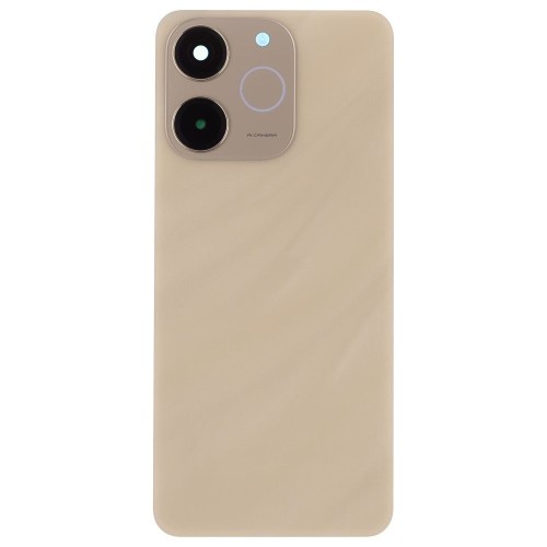 Задняя крышка для Realme Note 70 (RMX5313) (золотистый) (в сборе со стеклом камеры) (ORIG100)