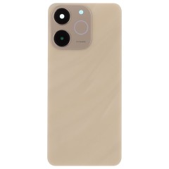 Задняя крышка для Realme Note 70 (RMX5313) (золотистый) (в сборе со стеклом камеры) (ORIG100)