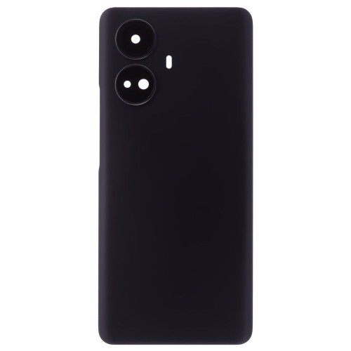 Задняя крышка для Realme 10 Pro+ 5G (RMX3686/RMX3687) (черный) (в сборе со стеклом камеры)