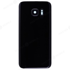 Задняя крышка для Samsung G930 Galaxy S7 (черный) (в сборе со стеклом камеры)