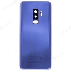 Задняя крышка для Samsung G965 Galaxy S9+ (синий) (в сборе со стеклом камеры)