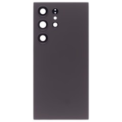 Задняя крышка для Samsung S928 Galaxy S24 Ultra (черный) (в сборе со стеклом камеры) (ORIG100)