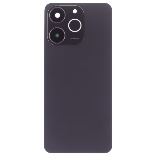 Задняя крышка для Realme Note 70 (RMX5313) (черный) (в сборе со стеклом камеры) (ORIG100)