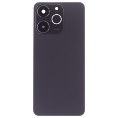 Задняя крышка для Realme Note 70 (RMX5313) (черный) (в сборе со стеклом камеры) (ORIG100)