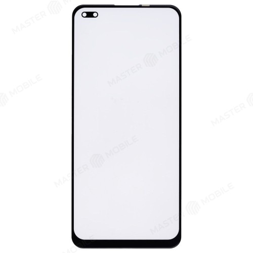 Стекло модуля для OPPO Reno 4 Lite (CPH2125) + OCA (черный)
