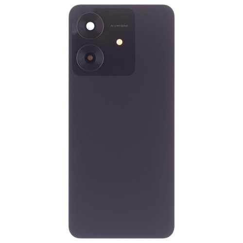 Задняя крышка для Realme Note 60x (RMX3938) (черный) (в сборе со стеклом камеры)
