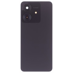 Задняя крышка для Realme Note 60x (RMX3938) (черный) (в сборе со стеклом камеры)