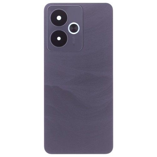 Задняя крышка для Realme 14T (RMX5078) (черный) (в сборе со стеклом камеры)