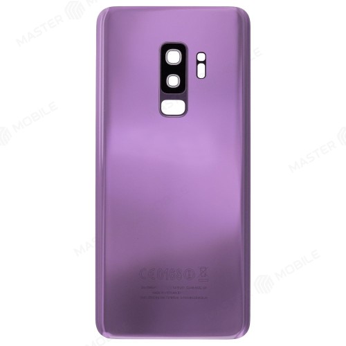 Задняя крышка для Samsung G965 Galaxy S9+ (фиолетовый) (в сборе со стеклом камеры)
