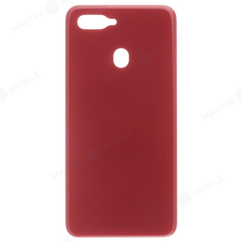 Задняя крышка для OPPO A5s (CPH1909) (красный)