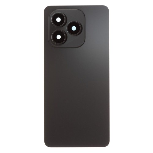 Задняя крышка для Huawei Honor X8d (LNA-LX2) (черный) (в сборе со стеклом камеры)