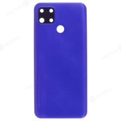 Задняя крышка для Realme C25 (RMX3191) / C25S (RMX3195) (синий) (в сборе со стеклом камеры)