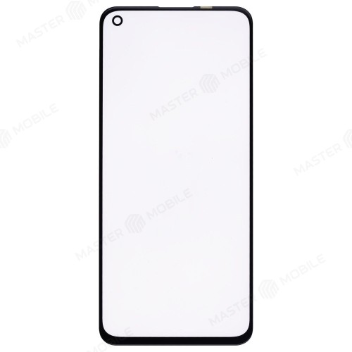 Стекло модуля для OPPO Reno 5 4G (CPH2159) + OCA (черный)