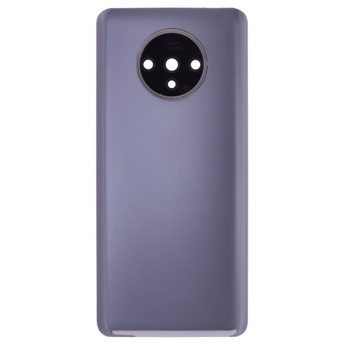 Задняя крышка для OnePlus 7T (серый) (в сборе со стеклом камеры)
